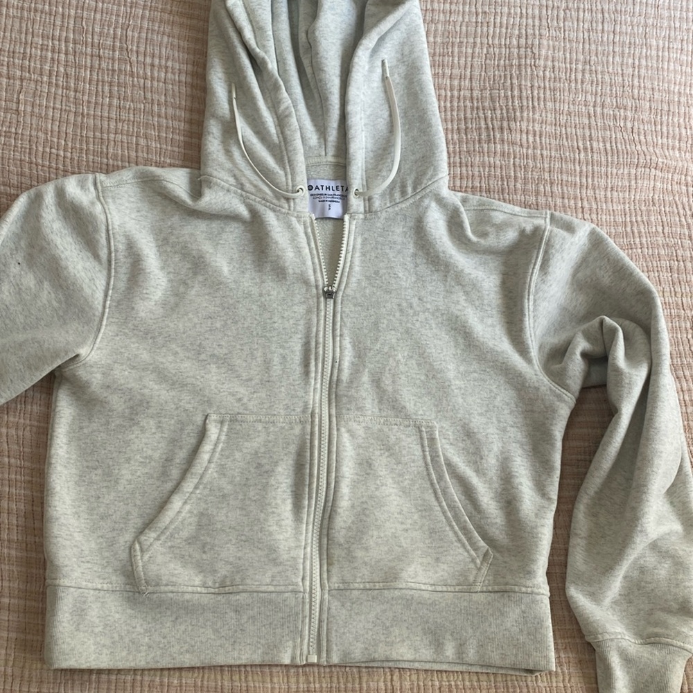 Athleta size sp cropped hoodie